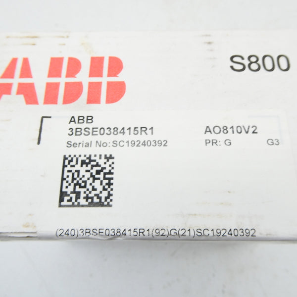 ABB 3BSE038415R1 AO810V2 NSFS