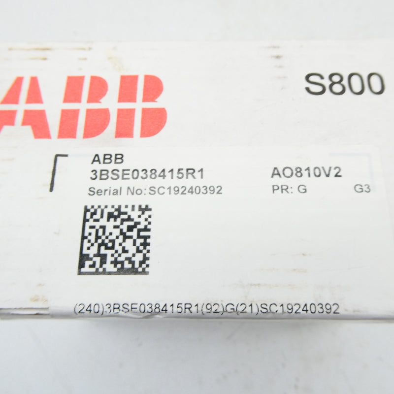 ABB 3BSE038415R1 AO810V2 NSFS