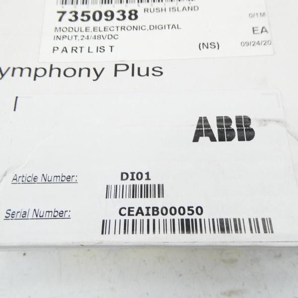 ABB DI01 24/48VDC NSFS