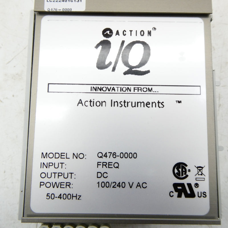 ACTION INSTRUMENTS Q476-0000 100/240VAC NSNP