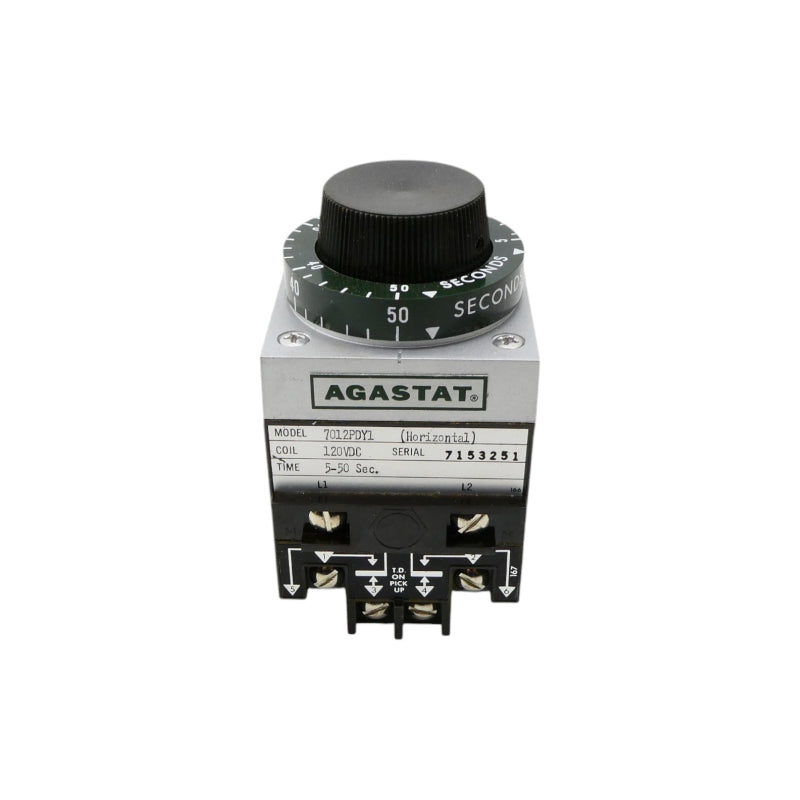 AGASTAT 7012PDY1 120VDC 5-50S NSNP