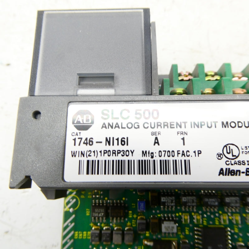 ALLEN BRADLEY 1746-NI16I SER. A F/W 1 (NO DOOR) NSNP