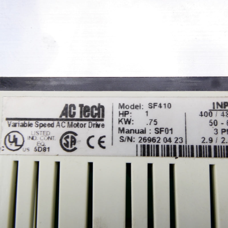 AC TECH SF410 400/480VAC NSNP