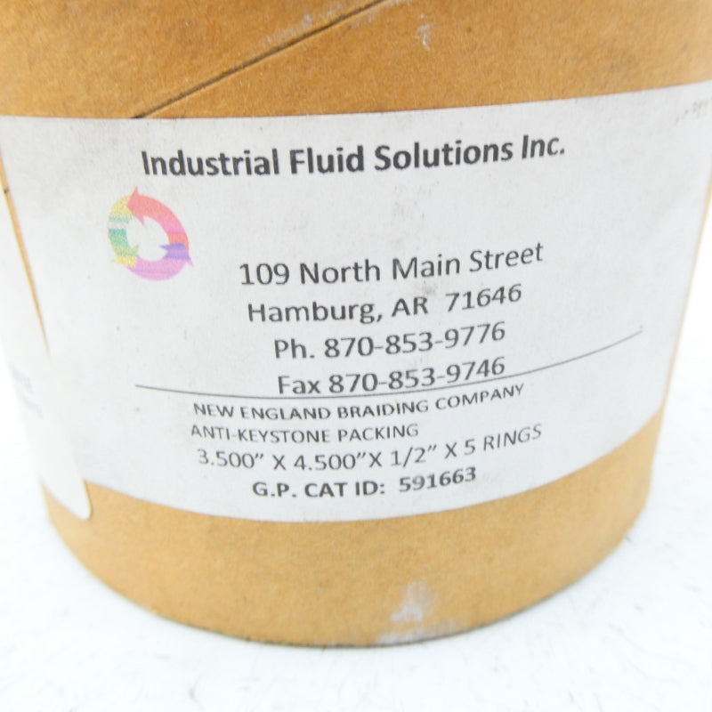 INDUSTRIAL FLUID SOLUTONS 591663 (PKG OF 5) NSMP