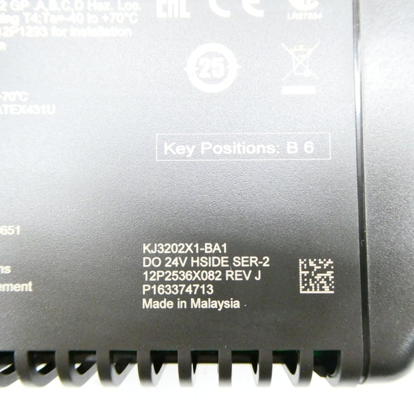 EMERSON KJ3202X1-BA1 12P2536X082 24VDC REV. J NSMP