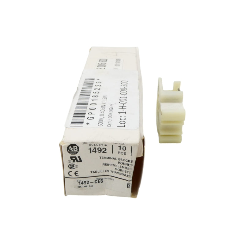 ALLEN BRADLEY 1492-CE6 SER. B (PKG OF 5) (WH) NSMP