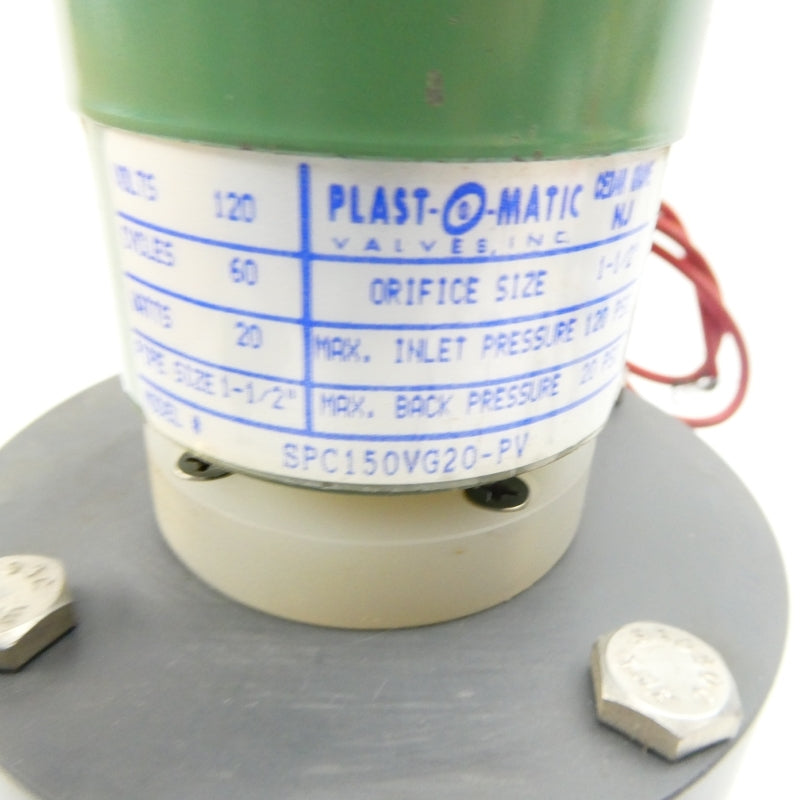 PLAST-O-MATIC SPC150VG20-PV 120V NSNP