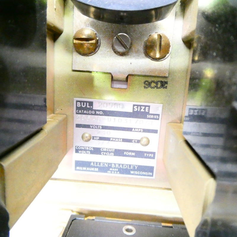 ALLEN BRADLEY 205AC-D10317071 230V NSNP