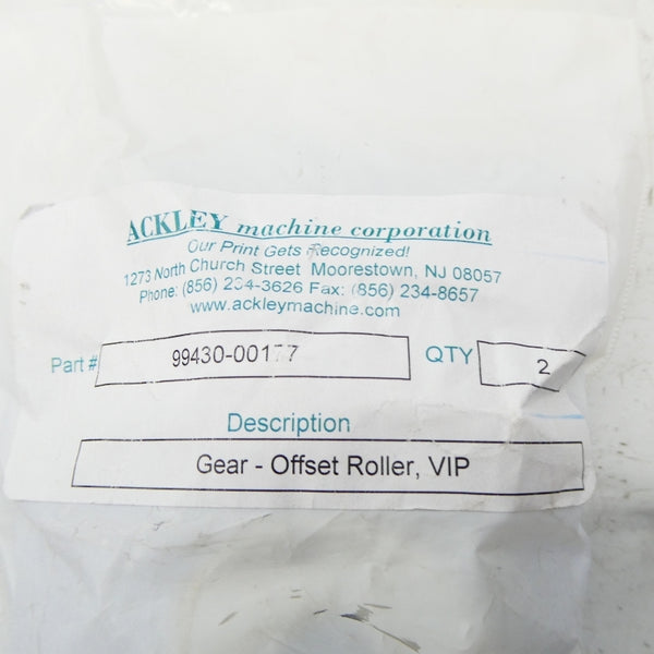 ACKLEY 99430-00177 (PKG OF 2) NSMP