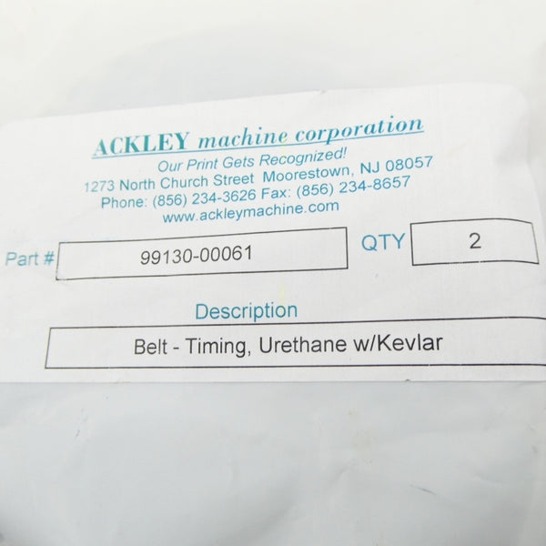 ACKLEY 99130-00061 (PKG OF 2) NSMP