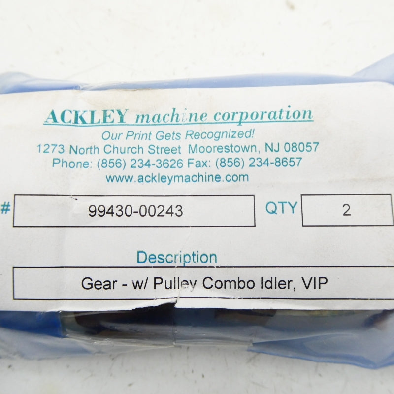 ACKLEY 99430-00243 (PKG OF 2) NSMP