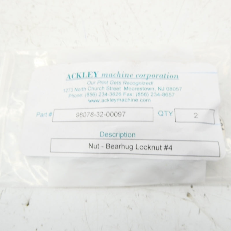ACKLEY 98078-32-00097 (PKG OF 2) NSMP
