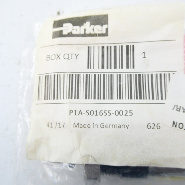 PARKER P1A-S016SS-0025 NSMP