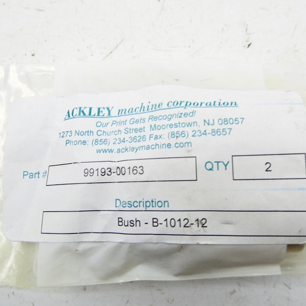 ACKLEY 99193-00163 (PKG OF 2) NSMP