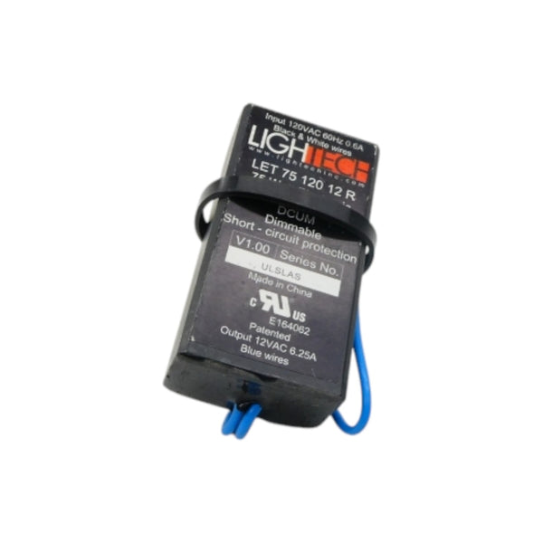 LIGHTECH LET-75-120-12R 120VAC 0.6A NSNP