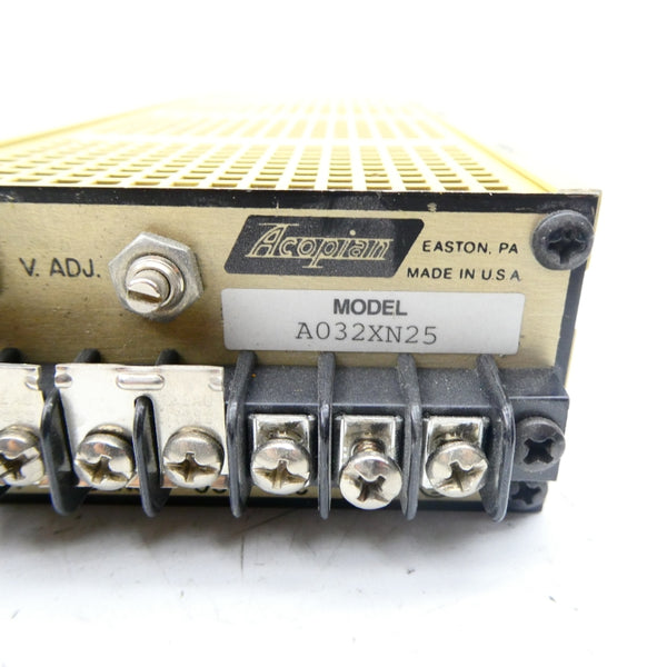 ACOPIAN A032XN25 NSNP