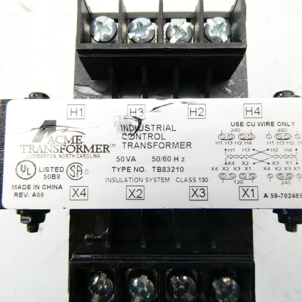 ACME TRANSFORMER TB83210 240/480V NSNP