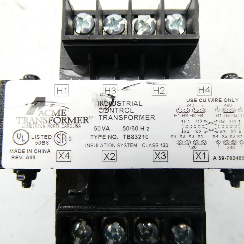 ACME TRANSFORMER TB83210 240/480V NSNP