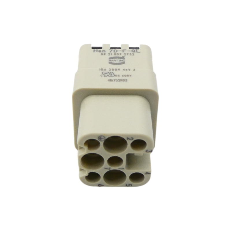 HARTING HAN 7D-F-QL 09 21 007 2732 250V 10A NSNP