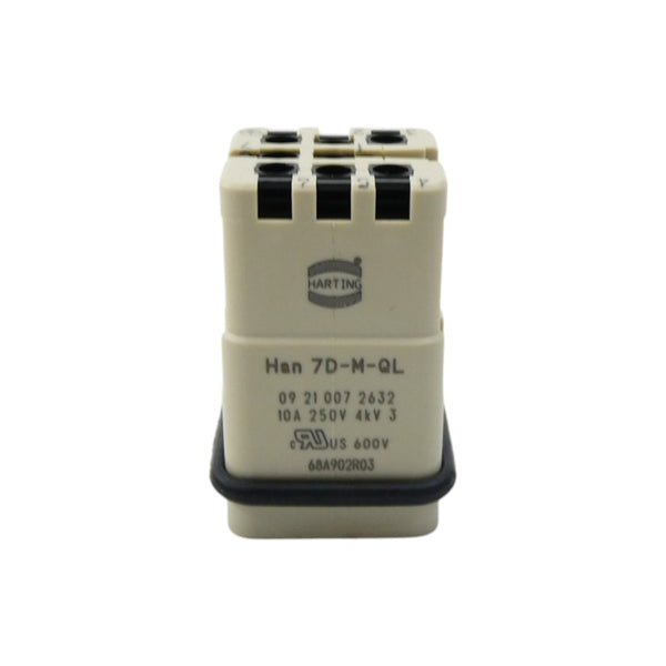 HARTING HAN 7D-M-QL 09 21 007 2632 250V 10A NSNP
