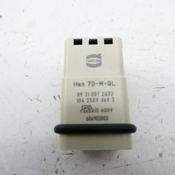 HARTING HAN 7D-M-QL 09 21 007 2632 250V 10A NSNP
