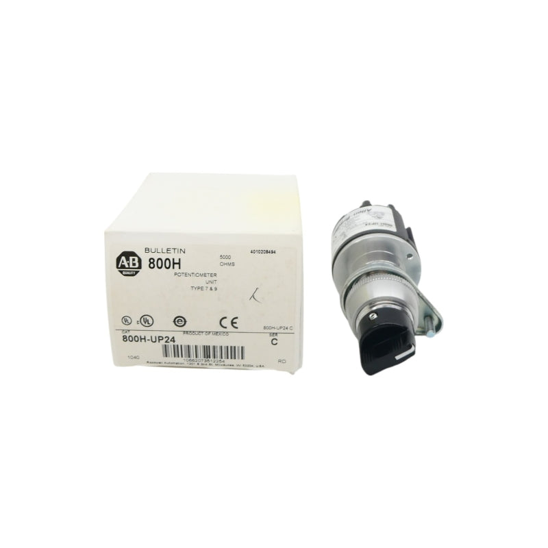 ALLEN BRADLEY 800H-UP24 SER. C 300VAC/DC (WH) NSMP