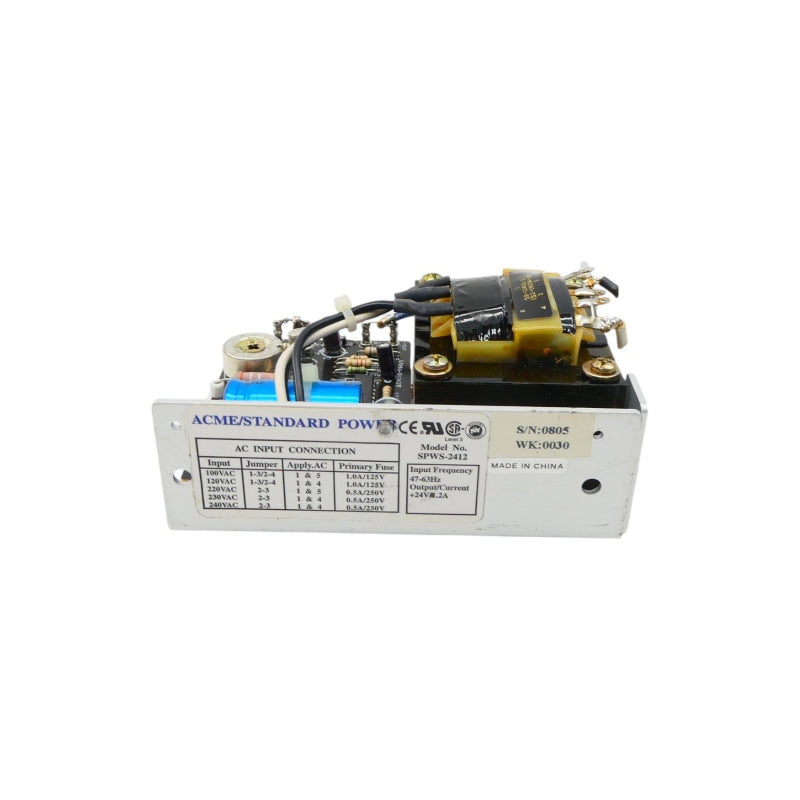 ACME SPWS-2412 240VAC 0.5A UNMP