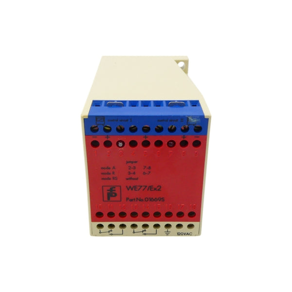 PEPPERL+FUCH 01669S WE77/EX2 120VAC NSNP