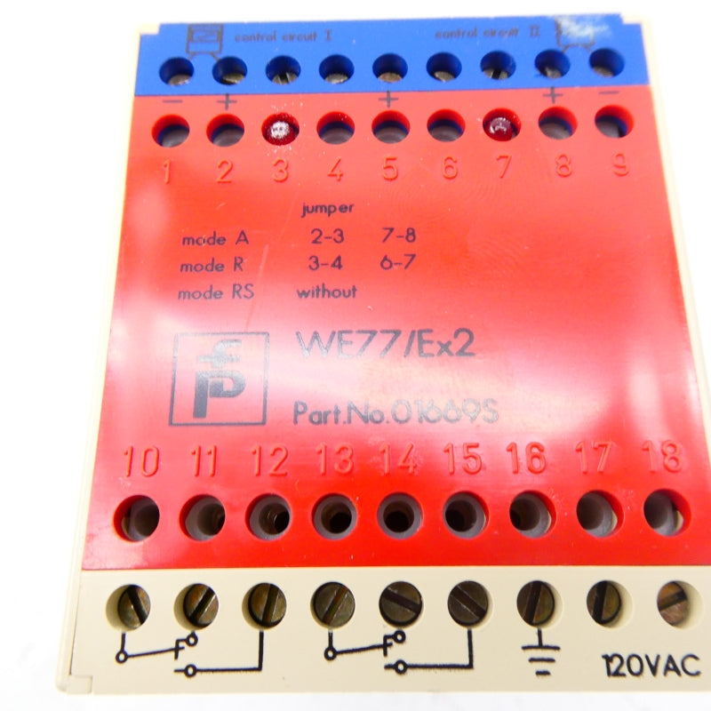 PEPPERL+FUCH 01669S WE77/EX2 120VAC NSNP