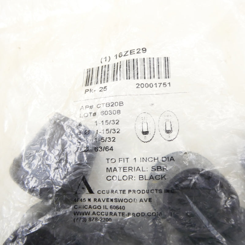 ACCURATE PRODUCTS 16ZE29 (PKG OF 7) NSMP