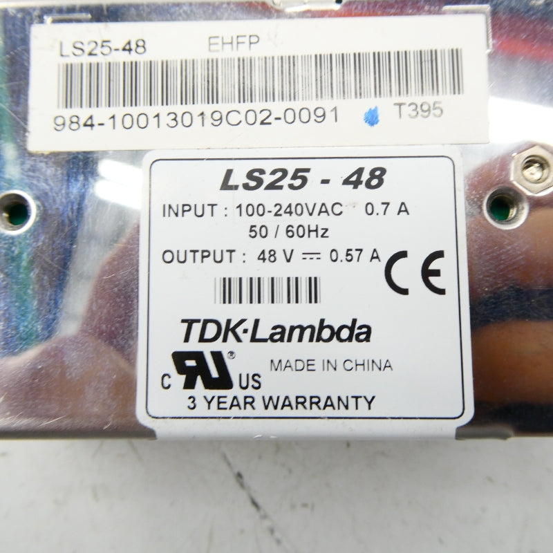 TDK-LAMBDA LS25-48 100-240VAC 0.7A UNMP