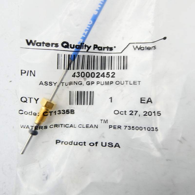 WATERS QUALITY PARTS 430002452 NSMP