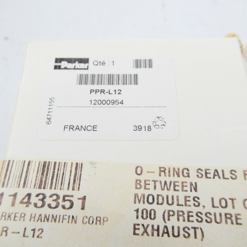 PARKER PPR-L12 (PKG OF 100) NSMP