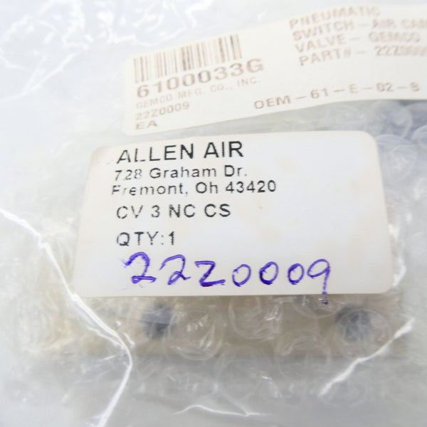 ALLENAIR CV 3 NC CS NSMP