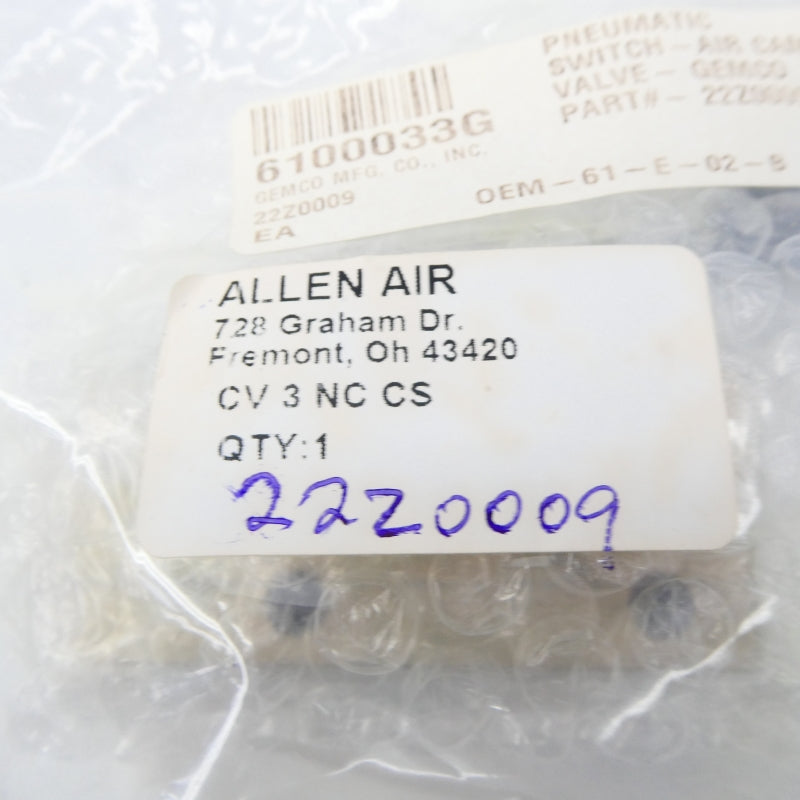 ALLENAIR CV 3 NC CS NSMP
