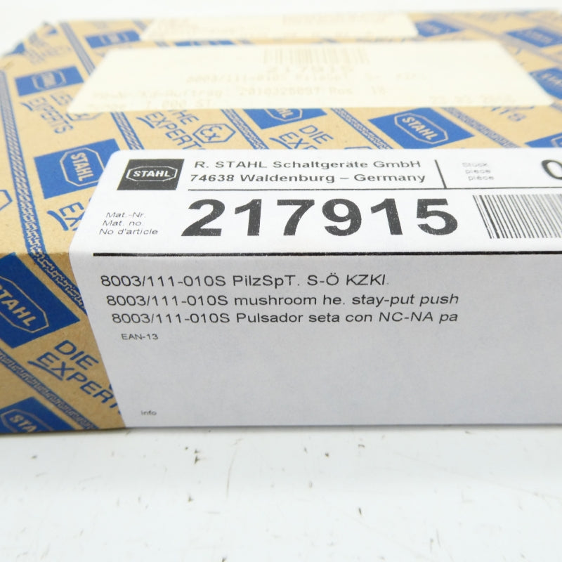 STAHL 8003/111-010S 217915 NSFS
