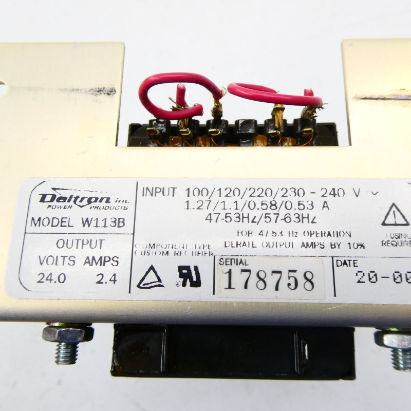 DELTRON W113B 230-240V 0.53A NSNP