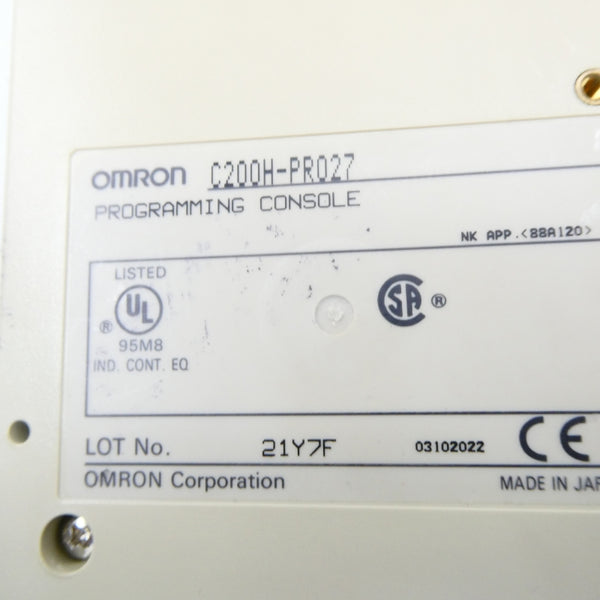 OMRON C200H-PRO27 NSNP