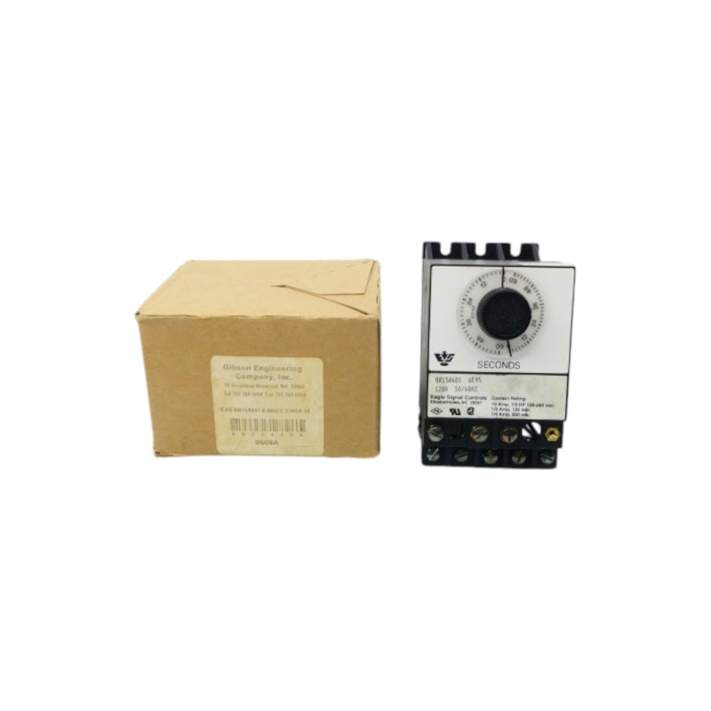 GIBSON ENGINEERING COMPANY BR15A601 120V 10A 0-60S NSMP