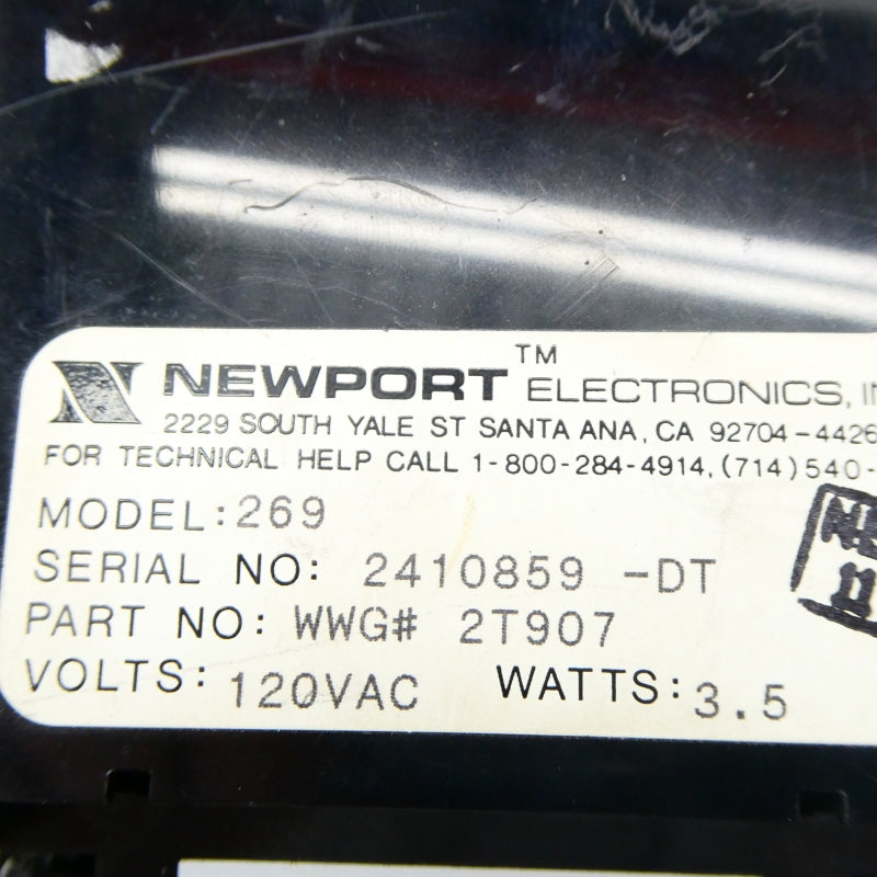 NEWPORT ELECTRONICS 269 120VAC NSNP