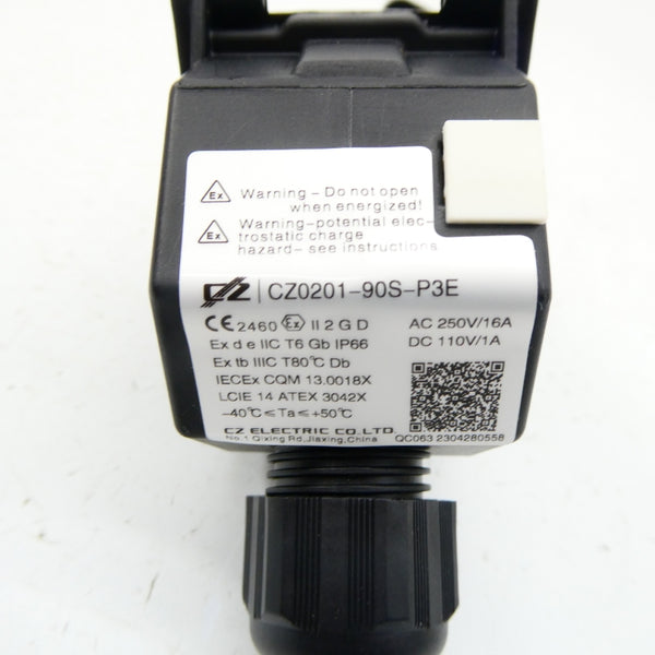 CZ ELECTRIC CZ0201-90S-P3E 250VAC 16A NSNP