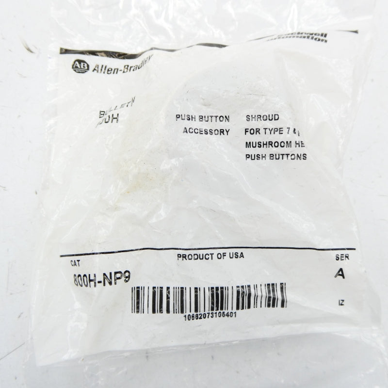 ALLEN BRADLEY 800H-NP9 SER. A NSMP