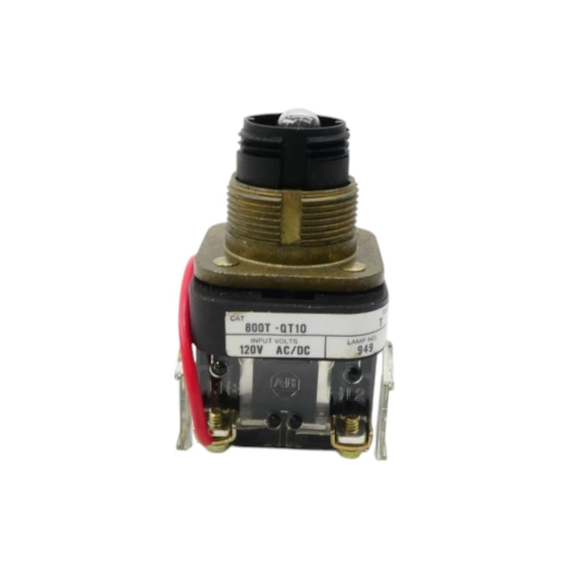 ALLEN BRADLEY 800T-QT10 SER. T 120VAC/DC NSNP