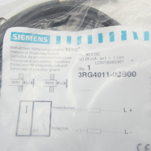 SIEMENS 3RG4011-0JB00 10-30VDC NSMP