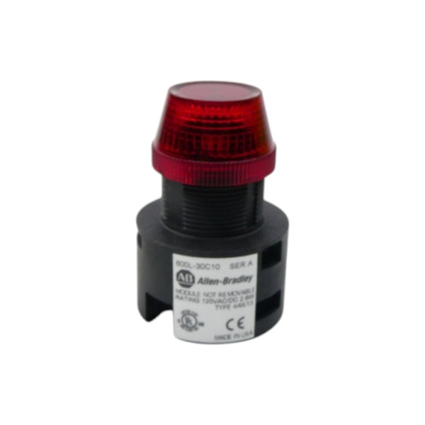 ALLEN BRADLEY 800L-30C10 SER. A 120VAC/DC NSNP