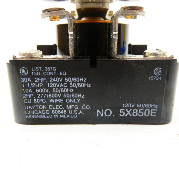 DAYTON 5X850E 120V  NSNP