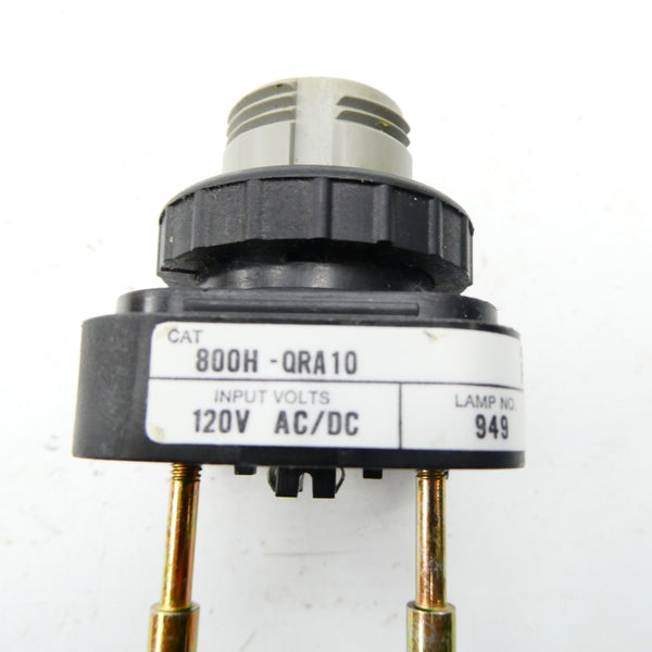 ALLEN BRADLEY 800H-QRA10 SER. F 120VAC/DC (AS PICTURED) NSNP