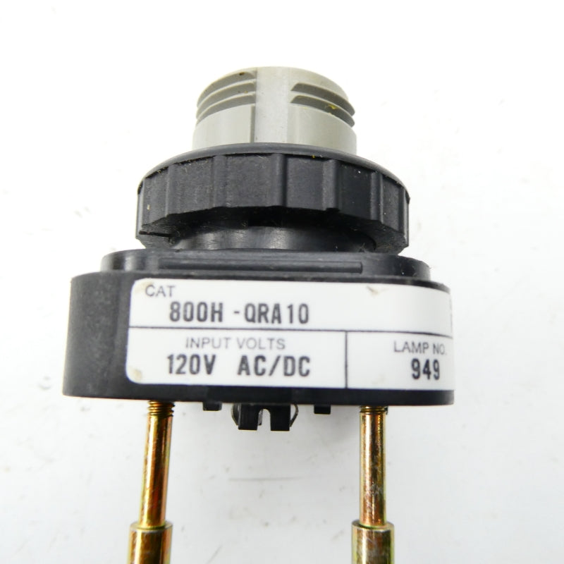 ALLEN BRADLEY 800H-QRA10 SER. F 120VAC/DC (AS PICTURED) NSNP