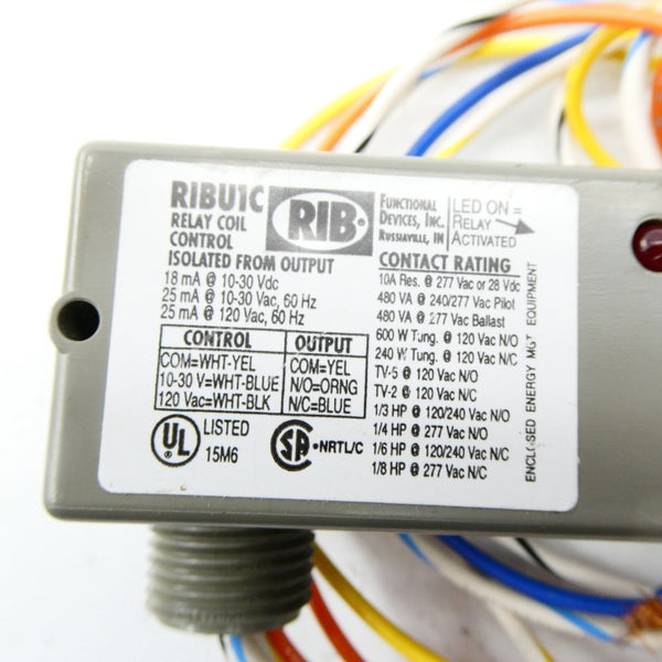 RIB RIBU1C 120VAC UNMP