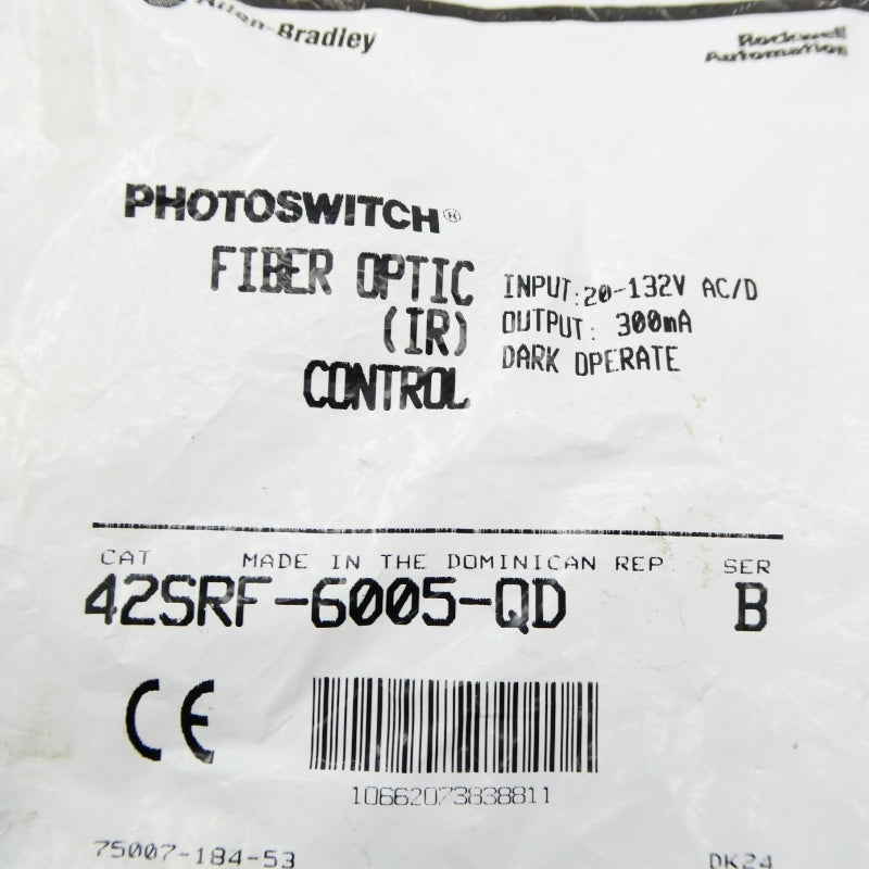 ALLEN BRADLEY 42SRF-6005-QD SER. B 20-132VAC NSMP